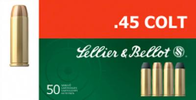 S And B Ammo .45lc 250gr. Flfn